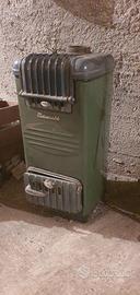 Stufa a legna vintage Marocchi anni 60