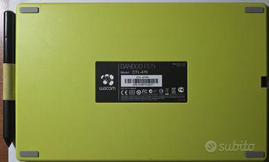 Tavola grafica Usb Bamboo PEN CTL-470