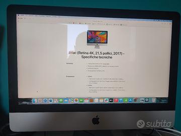 iMac 2017 21.5 retina