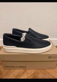 CLARKS Scarpe slip on 42 mod SWIFT GO pelle NUOVE