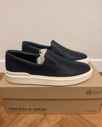 CLARKS Scarpe slip on 42 mod SWIFT GO pelle NUOVE