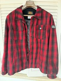 Giacca Schott a quadri XXXL