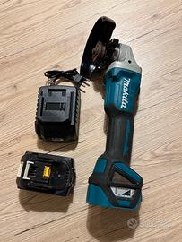 Flex smerigliatrice makita batteria 18v 5ah e cari