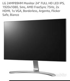 Monitor LG 24 pollici 