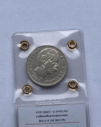 2 Lire 1883 Umberto I - 1° Tipo - Sigillata