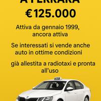 Licenza taxi a Ferrara + auto pronta all'uso - Opp