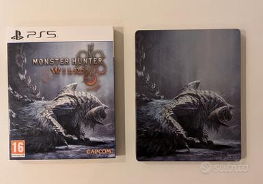 monster hunter wilds steel book - PS5