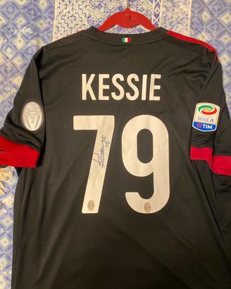Maglia AC Milan Frank Kessie firmata