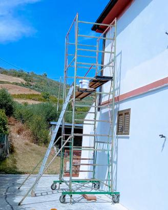Trabattello professionale SVELT modulabile altezza