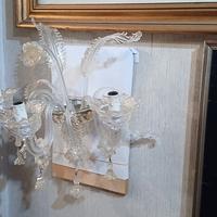 Applique in vetro di murano