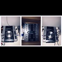Pioneer CDJ-200  + Pioneer DJM-250 Mixer DJ