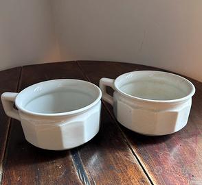 Coppia originale di vasi da notte Laveno