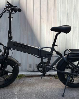 E-Bike Fat Bike SAMEBIKE 20" Pieghevole Stradale