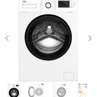 Lavatrice Beko 8 kg, 50 cm caricamento frontale