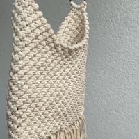 Borsa in macrame hamdmade