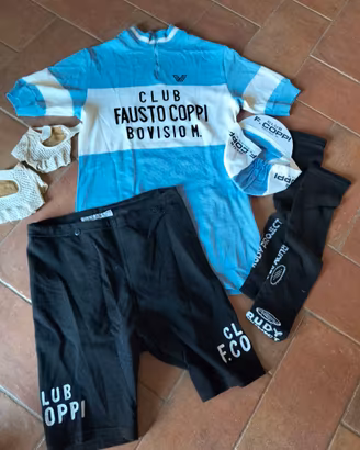 bici epoca eroica maglia lana