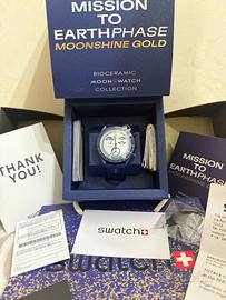 Swatch Omega MoonSwatch Mission to Earthphase Moon