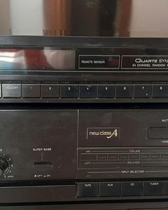 impianto stereo vintage 