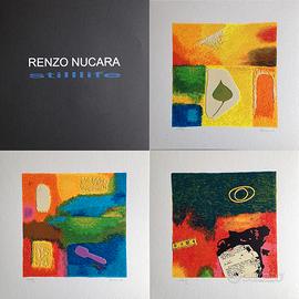 RENZO NUCARA - "Still Life" cartella 3 serigrafie