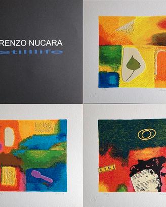 RENZO NUCARA - "Still Life" cartella 3 serigrafie
