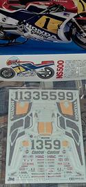 decals originali honda ns 500 1984