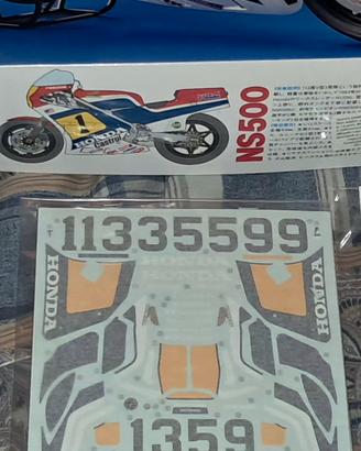 decals originali honda ns 500 1984