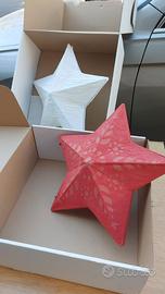 2 paralumi stelle natale ikea