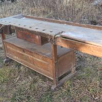 BANCO DA FALEGNAME LAVORO IN ROVERE