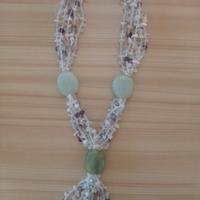 Collana in pietra di giada