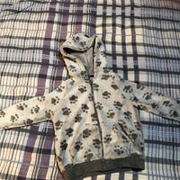 Giacca in pile tezenis 2/3 anni