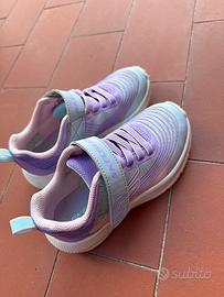Scarpe Skechers bambina n. 28 (Light Violet/Mint)