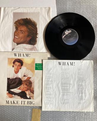 1984 vinile wham! Make it big vinile 33 lp