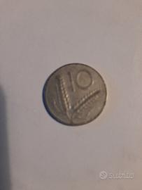 moneta 10lire 1953