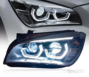 Fanali anteriori FULL LED BMW X1 E84 – Angel Eyes 