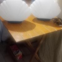 lampade da tavolo a conchiglia vetro di murano
