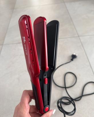 Piastra professionale ceramica 2 in 1 lisci frisee