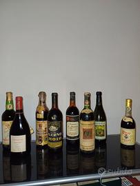 Bottiglie vino da collezione