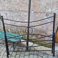 letto una piazza e mezza ferro battuto