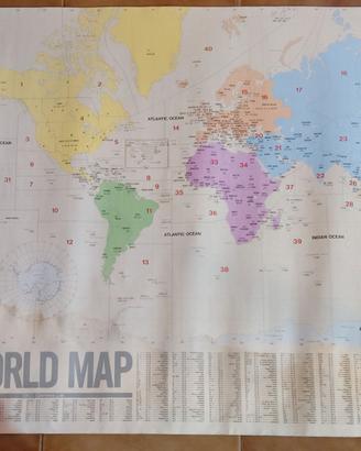 WORLD MAP KENWOOD