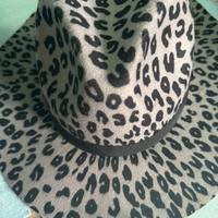 Cappello western leopardato