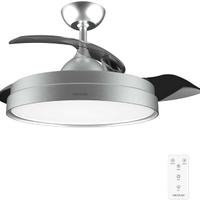 Cecotec Ventilatore da Soffitto con Luce e Pale Re