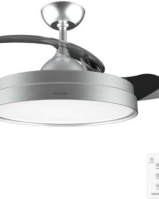 Cecotec Ventilatore da Soffitto con Luce e Pale Re