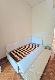 Letto singolo con secondo letto
