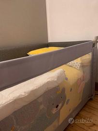 Barriera per letto pieghevole