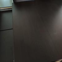 tavolo soggiorno cucina rovere wengè +sedie