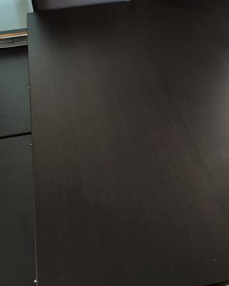 tavolo soggiorno/cucina rovere wengè + sedie