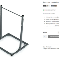 Spartaco sbarra per trazioni autoportante