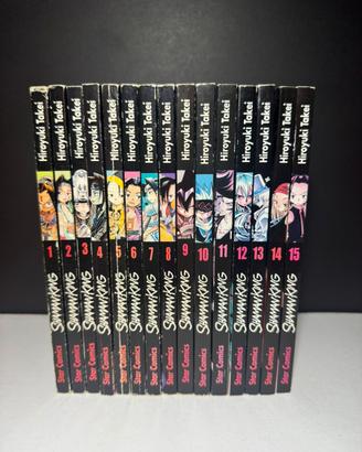 Manga shaman king 1-15💕📚
