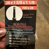 camera d'aria misure  28 x 1 5/8 x 1 1/8 700 x 28