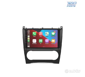 RADIO GPS ANDROID 13 PER MERCEDES CLASSE C W203 CL